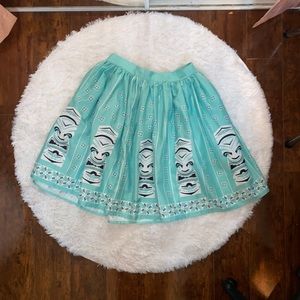 Mint "Sneaky Tiki" Skirt - Size 2X